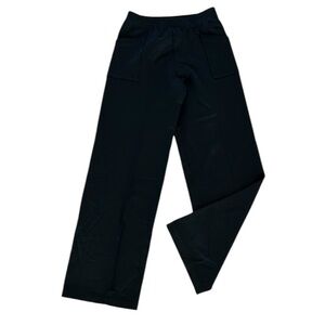Brenda French for French Rags size large black wide leg cargo style pants